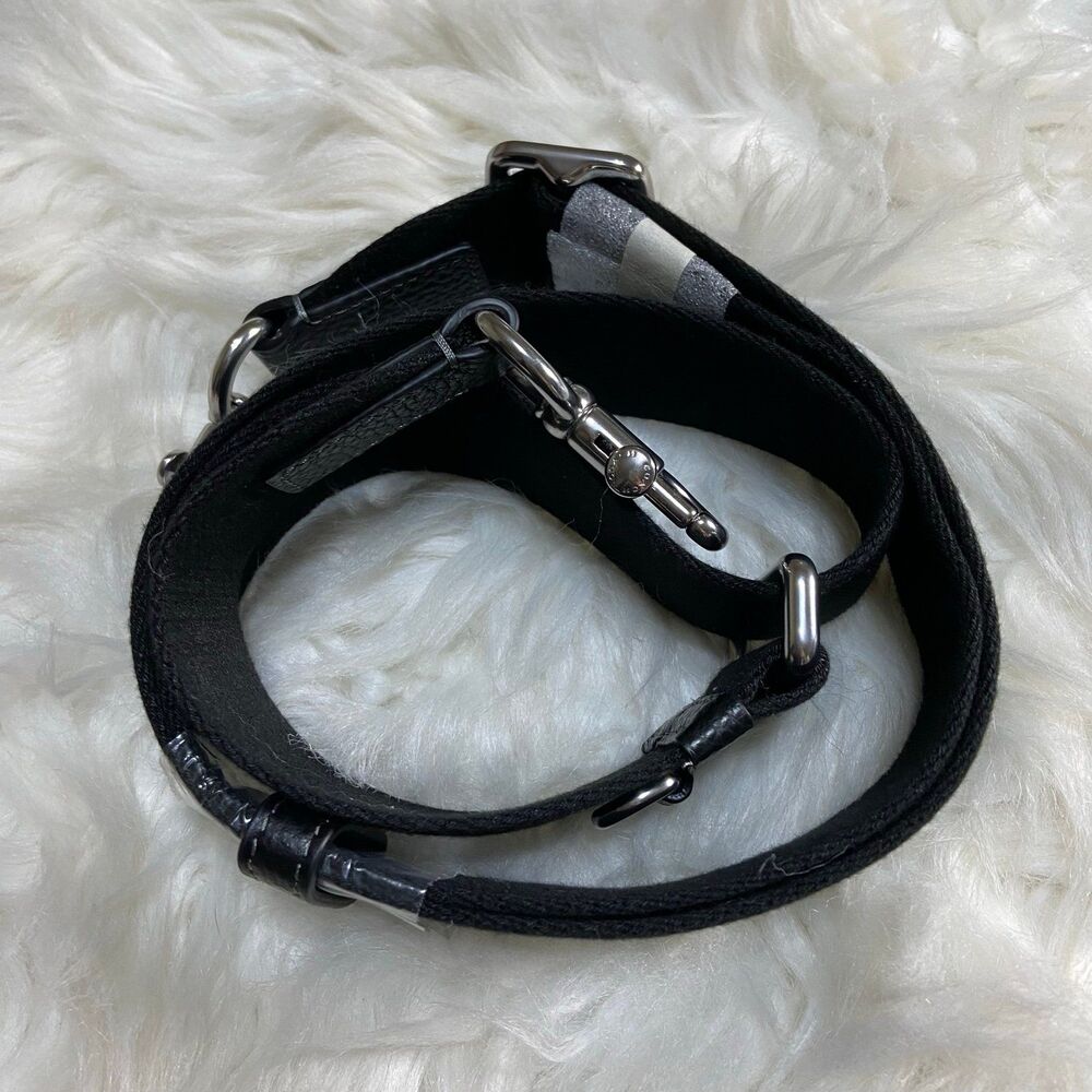 Coach Black Webbing Strap